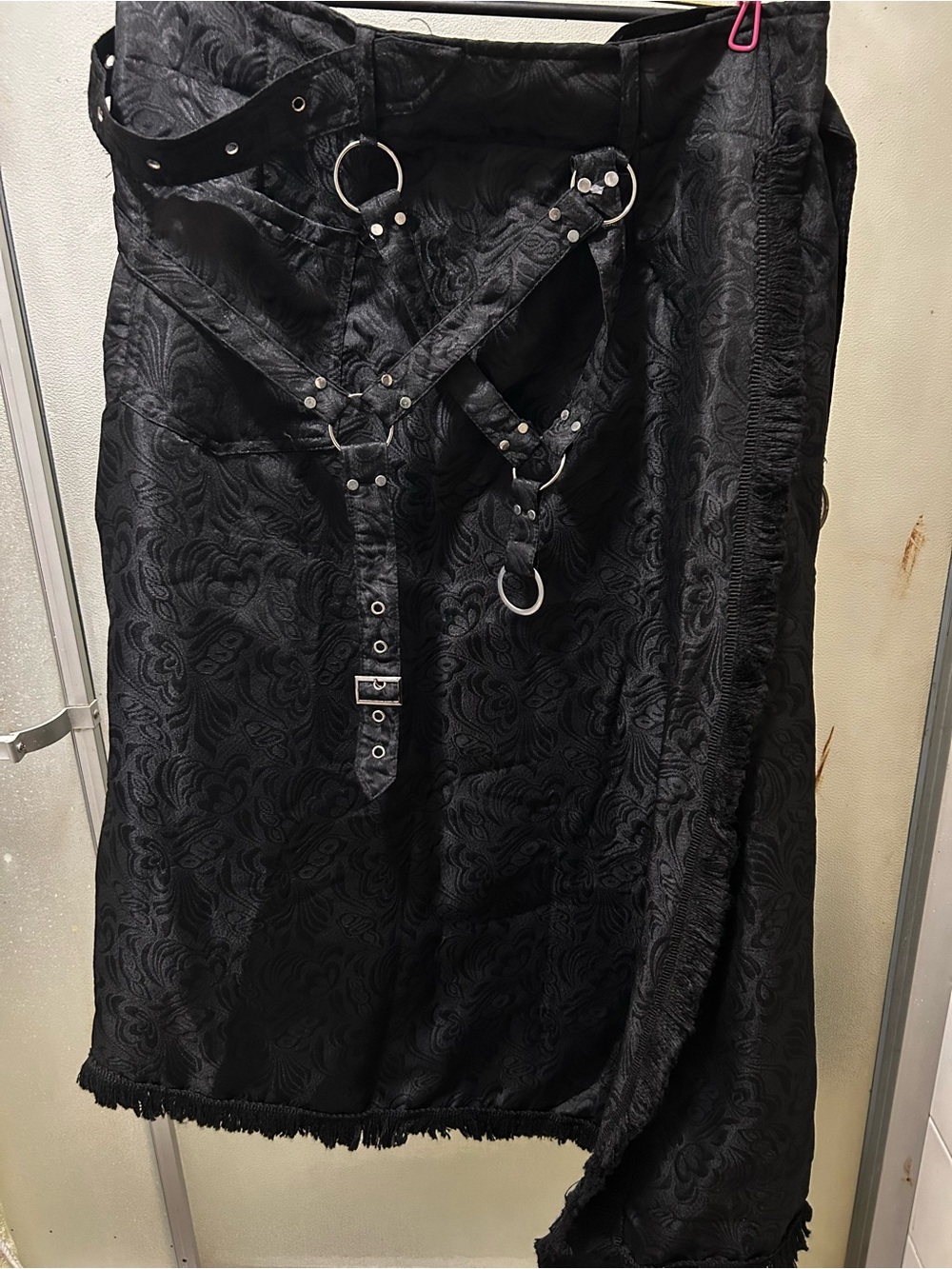 Gothic Steampunk Tassel Floral Punk Renaissance skirt